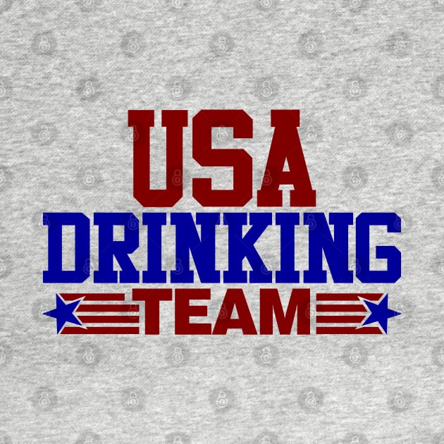 USA Drinking Team by DavesTees